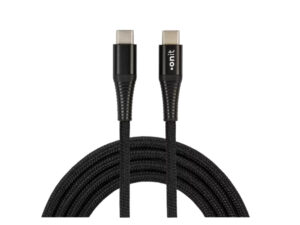 Kabel Onit USB 2.0 Typ C-C, schwarz - weiss
